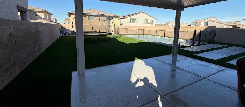 Gallery photos for Backyard Bliss with Pet-Friendly Turf in Las Vegas: Image #4