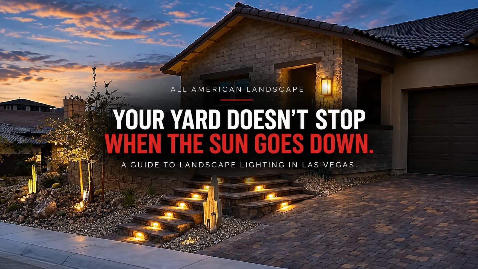 Landscape Lighting in Las Vegas: What It Costs and Which Lights to Use image