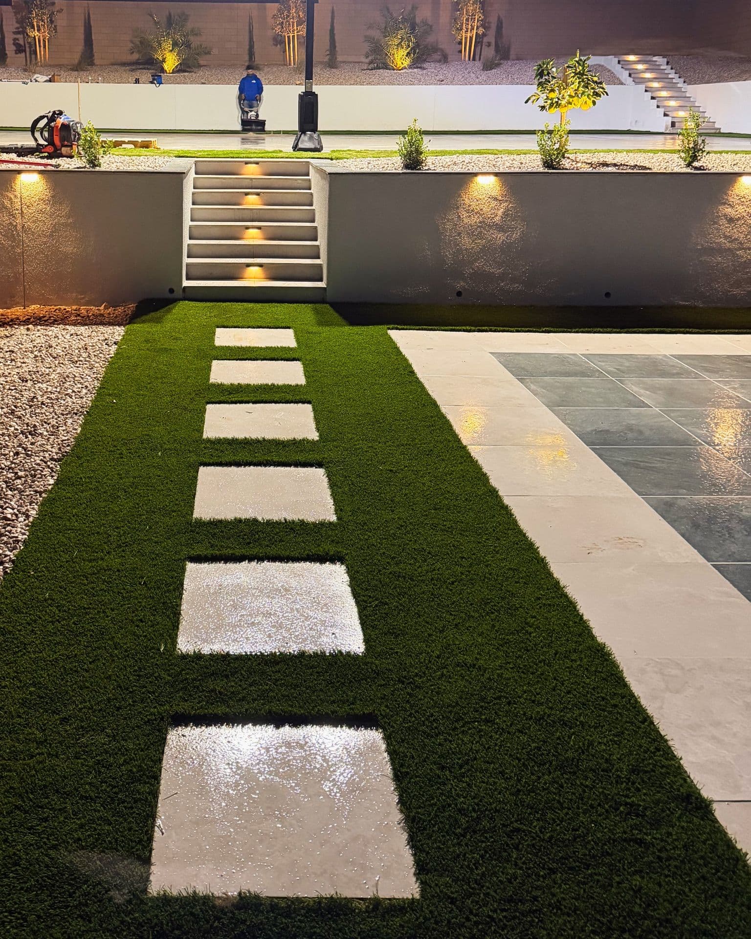 Gallery photos for Stunning Backyard Oasis in Las Vegas Built for Day and Night: Image #3